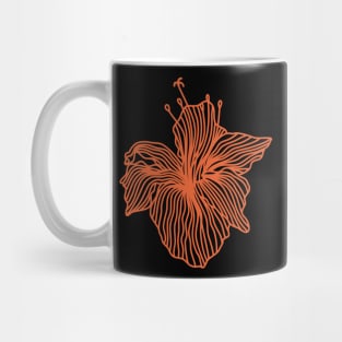 Amaryllis Flower Mug